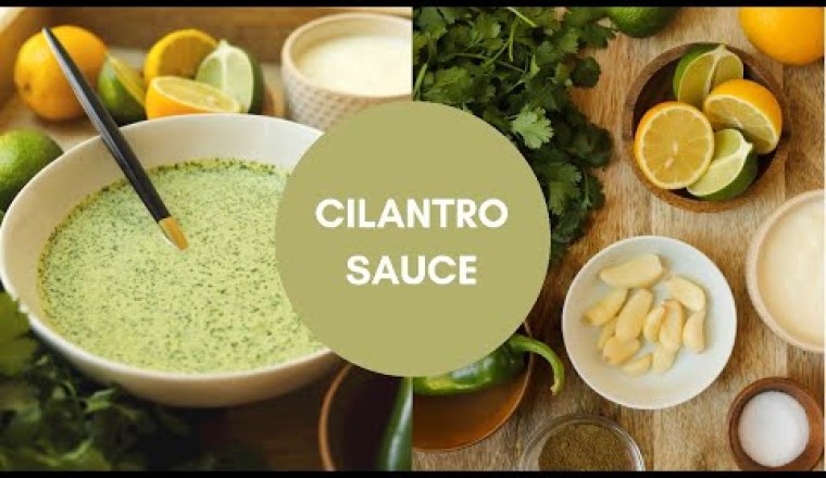 Cilantro Jalapeño Sauce