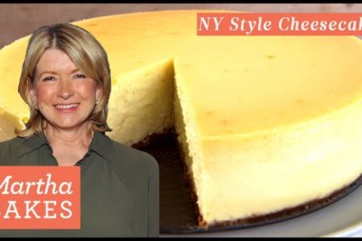 Martha's New York-Style Cheesecake