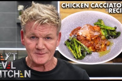 Gordon Ramsay Cooks Up an Easy Chicken Cacciatore