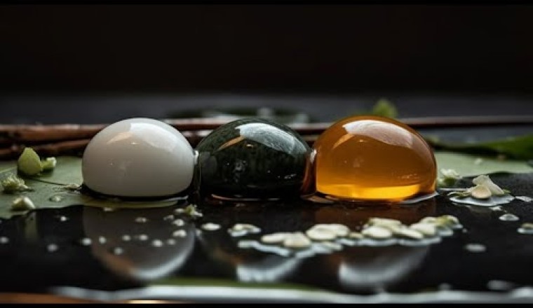How to make LIQUID SPHERES - Easy Molecular Gastronomy