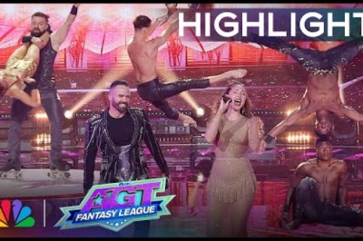 Loren Allred, Brian Justin Crum and Cast - AGT: Fantasy League 2024 Finale