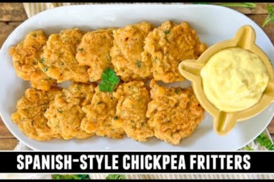Spanish-Style Chickpea Fritters