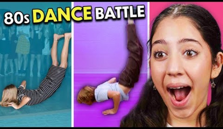 High Schoolers Try Iconic 80s Dance Moves For The First Time!