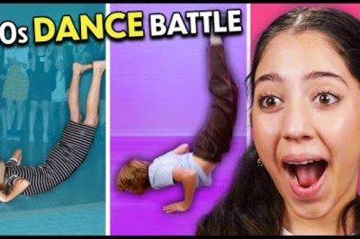High Schoolers Try Iconic 80s Dance Moves For The First Time!