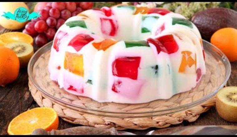 Cathedral Window (Broken Glass) Gelatin Cake