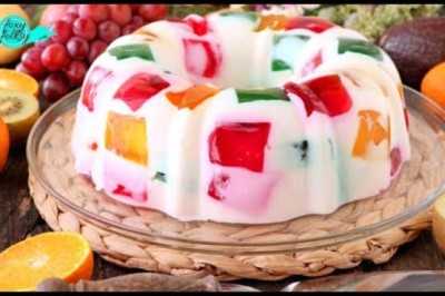 Cathedral Window (Broken Glass) Gelatin Cake