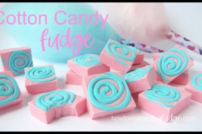 Cotton Candy Fudge