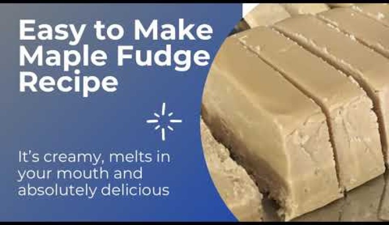 Maple Fudge