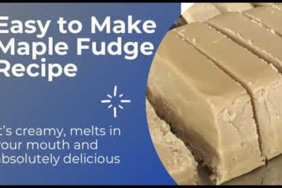 Maple Fudge