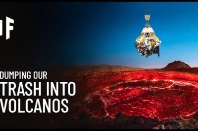 What If We Dumped Our Trash into Volcanoes?