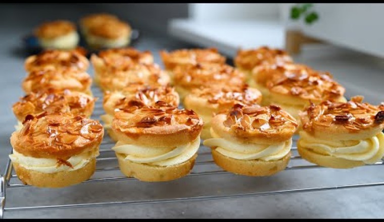 Almond Cream Cupcake