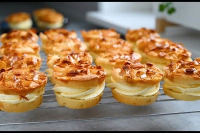 Almond Cream Cupcake