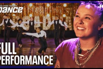 Contestants Open The Show With A Broadway Performance