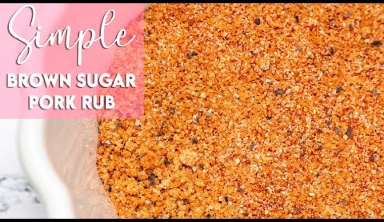 Simple Brown Sugar Pork Rub