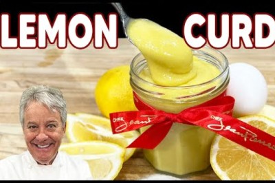 Lemon Curd is the Ultimate Lemon Garnish