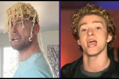 Lance Bass Pokes Fun at Justin Timberlake's Viral It's Gonna Be May Meme