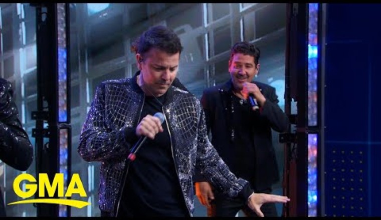 New Kids on the Block Perform on ‘GMA’