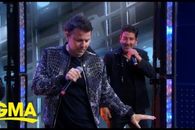 New Kids on the Block Perform on ‘GMA’