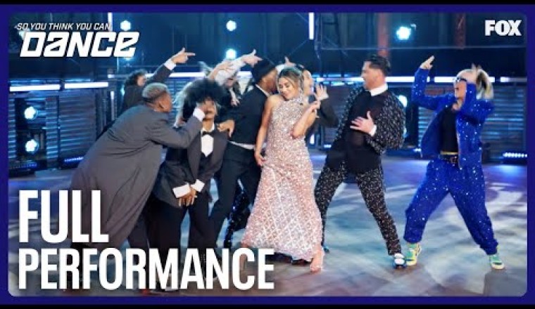 JoJo, Maks, and Allison Join Contestants For The Finale Opening Number