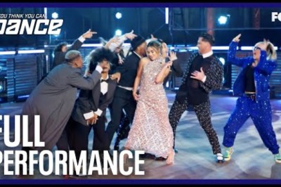 JoJo, Maks, and Allison Join Contestants For The Finale Opening Number
