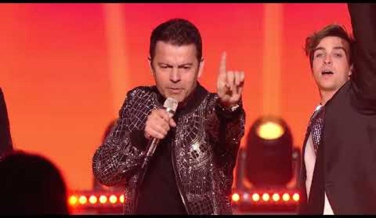 NKOTB + KAYKO have "The Right Stuff" On Stage At The Grand Finale