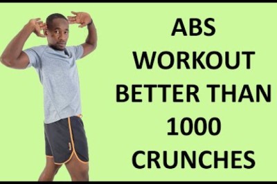 30 Minute TONED ABS TABATA WORKOUT Better Than 1,000 Crunches