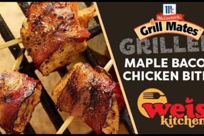 McCormick Grilled Maple Bacon Chicken Bites