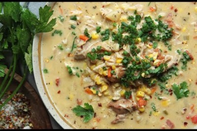 Summer Corn and Chicken Chowder