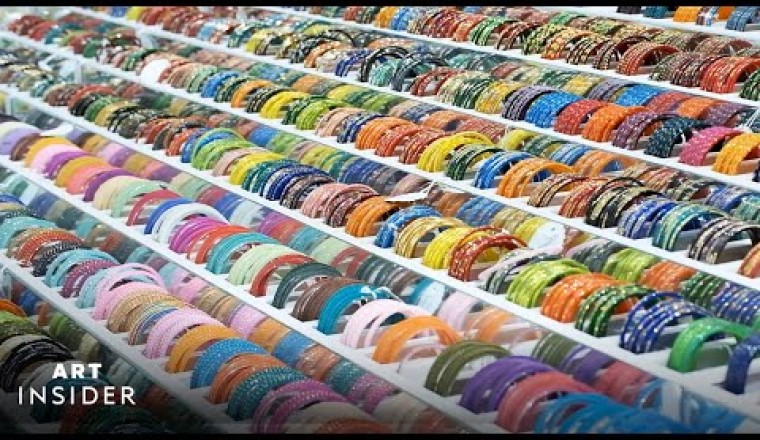 How Millions Of Bangles Are Made Every Day In One City In India
