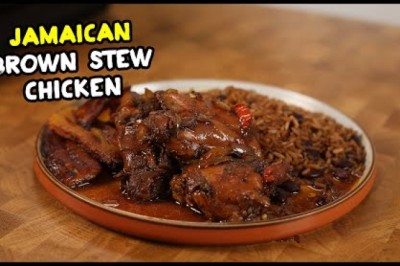Easy Jamaican Brown Stew Chicken
