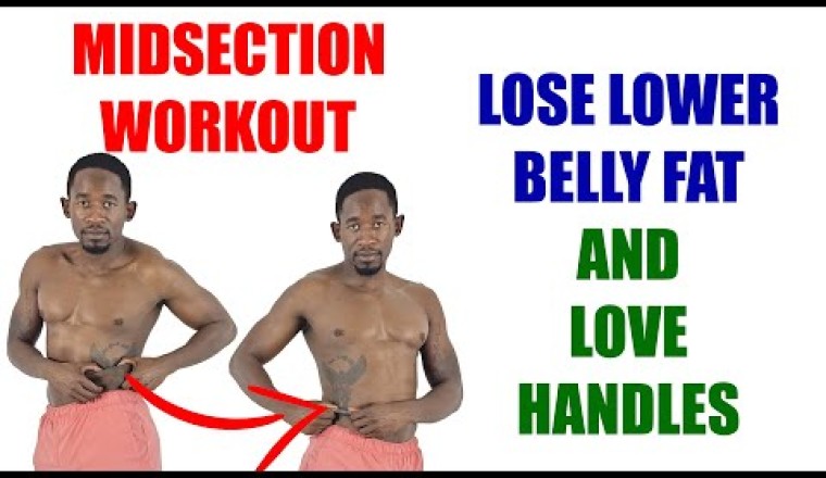 20 Min Standing Midsection Workout - Lose Lower Belly Fat and Love Handles