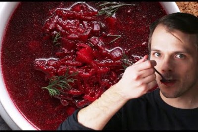 Christmas Vegan Borscht