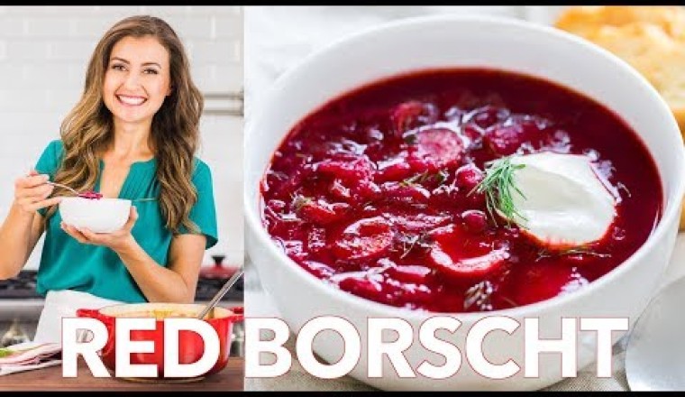 Classic Red Borscht (Beet Soup)