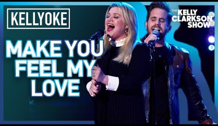 Kelly Clarkson and Ben Platt Duet 'Make You Feel My Love'