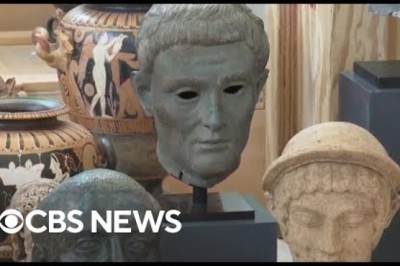 U.S. Returns $80 Million Worth of Stolen Italian Art
