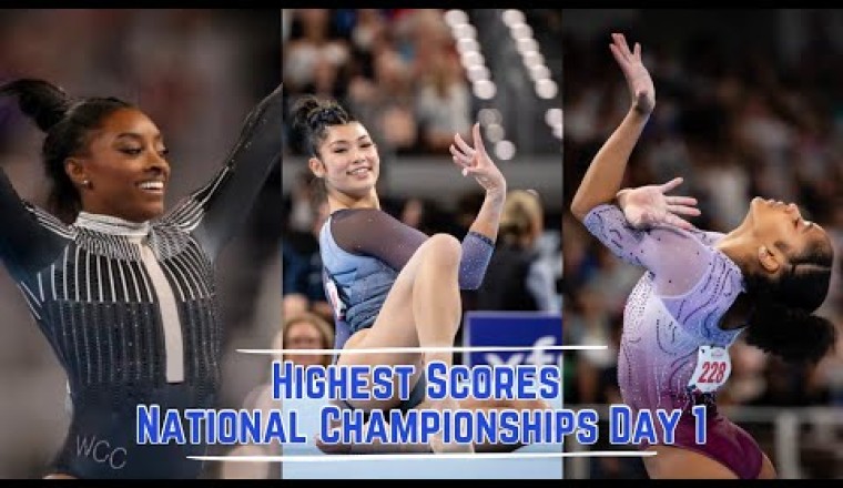 Highest Scoring Routines from 2024 US National Championships Day 1