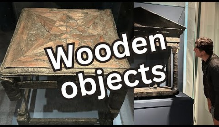 Wooden Furniture of Herculaneum Preserved From Vesuvius