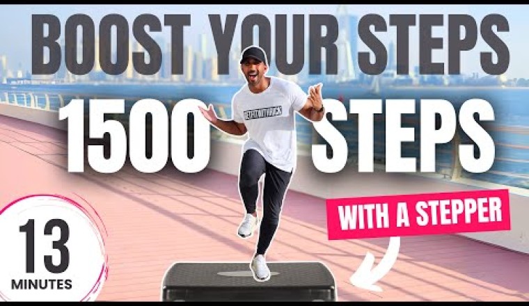 1500 steps in 13 Minutes! Low Impact Indoor Walking Workout