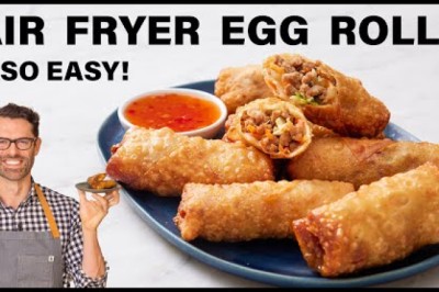 EASY Air Fryer Egg Rolls