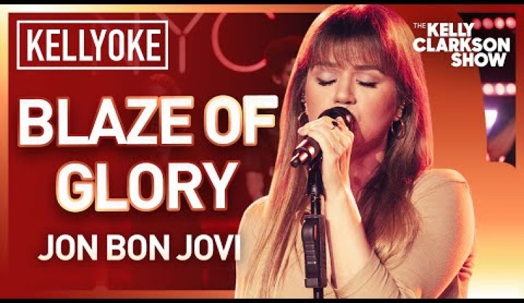 Kelly Clarkson Covers 'Blaze of Glory' By Jon Bon Jovi