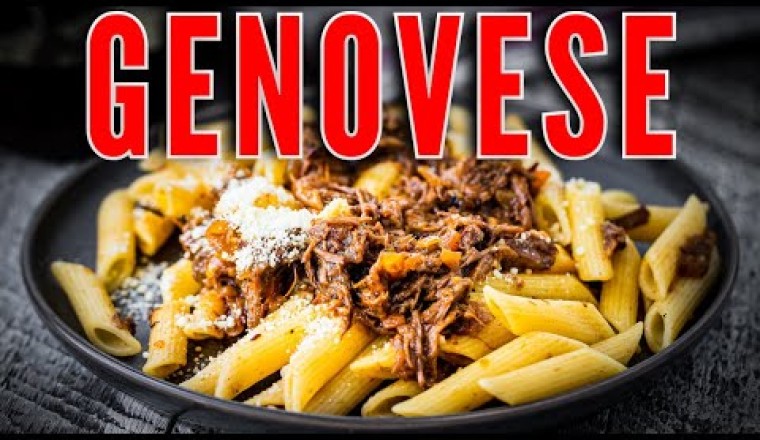 Pasta Alla Genovese (Neapolitan Beef and Onion Pasta Sauce)