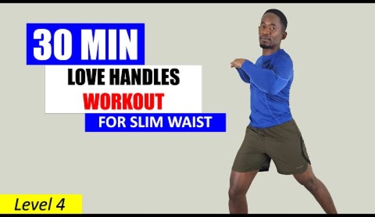 30 Min Love Handles Workout for A Slimmer Waist and Flat Belly
