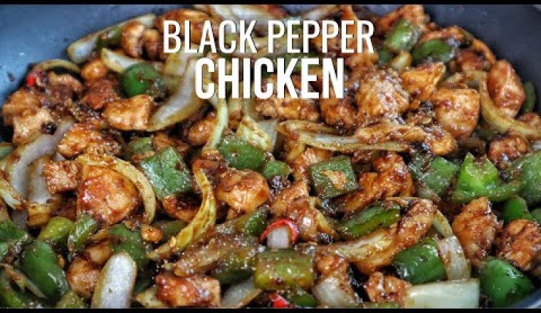 Black Pepper Chicken