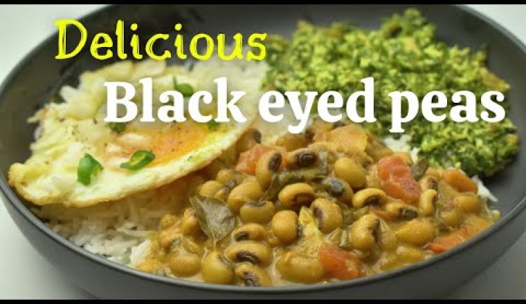 Easy and Vegan Black Eyed Peas Curry