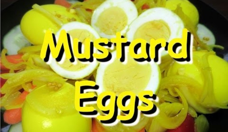 Pennsylvania Dutch Amish Pickled Mustard Eggs