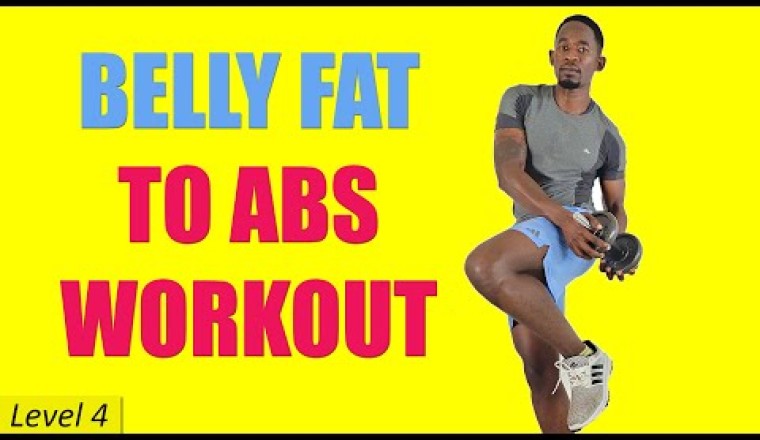 20 Min Standing Belly Fat Shredder Dumbbell Workout