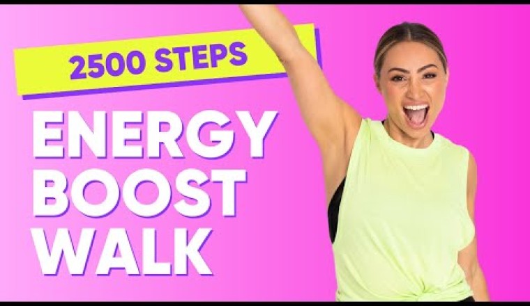Energy Boost 20 Minute Fun Walking Workout