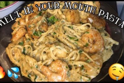 Creamy Cajun Shrimp and Scallop Pasta
