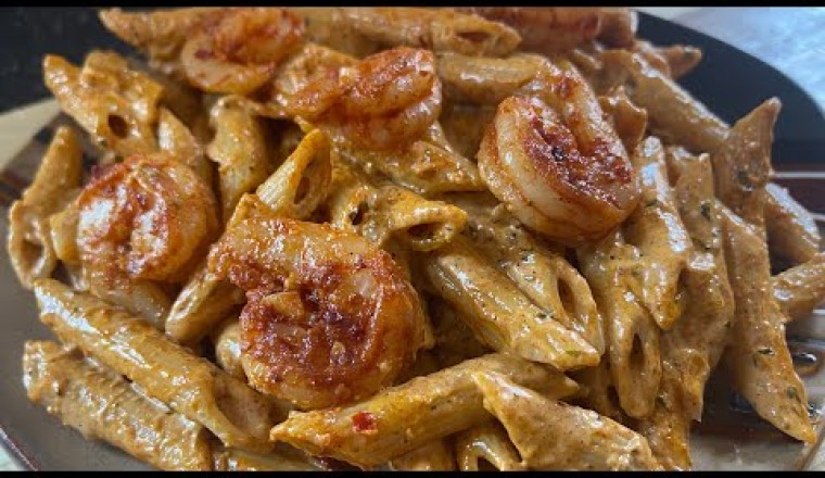 Spicy Creamy Prawn Pasta