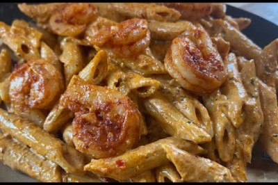Spicy Creamy Prawn Pasta